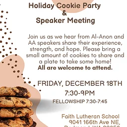 Holiday Cookie Party & Speaker Meeting