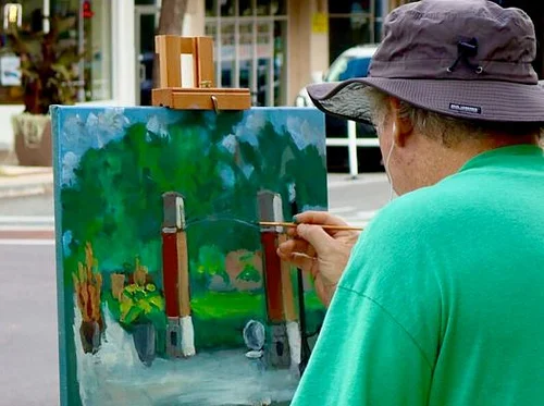 Plein Air Painting: Steel Stacks