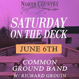 SATURDAY ON THE DECK: Common Ground Band