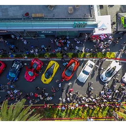 Cars & Croissants on The Row