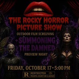 Double Feature: Rocky Horror Picture Show Outdoor Movie Event + Summoning the Damned Preview