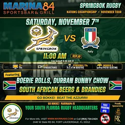 Springboks vs Italy
