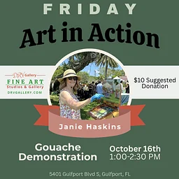 Art in Action: Live Painting Demonstration with Janie Haskins