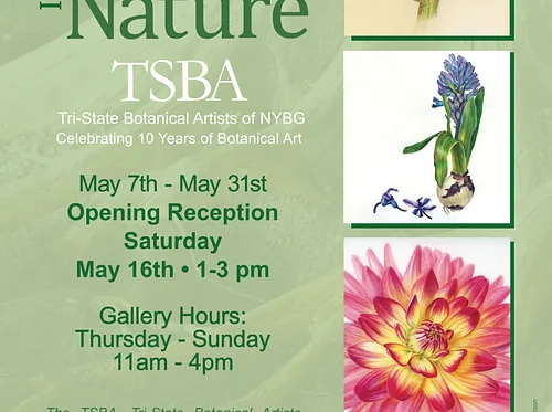 Tri-State Botanical Artists Rooted In Nature Art Exhibition