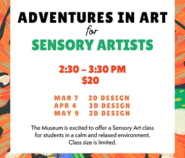 Adventures in Art for Sensory Artists: 2D Design