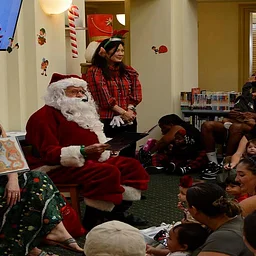 Santa Claus is Coming to Town at Preschool Story Time