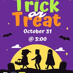 Halloween: Trick-or-Treating with NHW and BPD