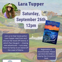 Author Talk with Lara Tupper