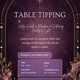Table Tipping- Psychic Class