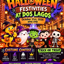 Halloween Festivities at Dos Lagos
