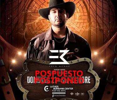 Amplify & PMG Presentan Eden Muñoz: Como En Los Viejos Tiempos Tour 2025 
POSTPONED! Rescheduled Date: TBD