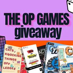 The Op Games Giveaway – Featuring Cats Knocking Things Off Ledges!