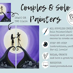 Sip & Paint Couples and Solo Painters