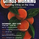 Citrus Morning: Painting Citrus on the Vine