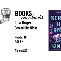 Books Over Drinks with Lisa Unger