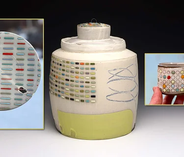 From Flat to Form: Paper Templates to Functional Pottery