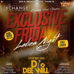 Exclusive Fridays - ladies Night