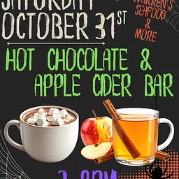 Hot Chocolate & Apple Cider Bar