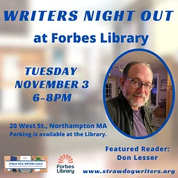 Writers Night Out in November with Don Lesser