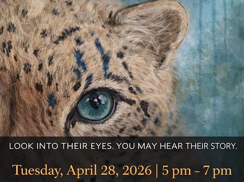 Solo Show - CYNTHIA GEORGE - THE SOUL IN THEIR EYES - RECEPTION Tuesday April 28 5-7pm