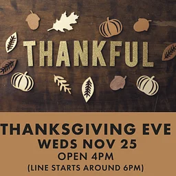 Thanksgiving Eve