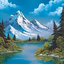 Bob Ross Painting Workshop: S12 E02—Mountain Reflections