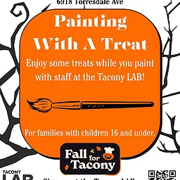 Painting With A Treat with Bob Dix(For families with children ages 8 to 16)