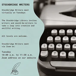 Stockbridge Writers Meet on Zoom Each Tuesday