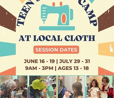Teen Sewing Summer Camp