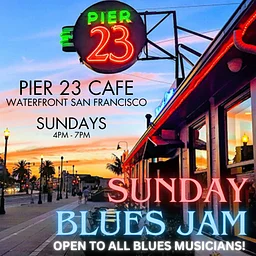 BLUES JAM 4-7PM