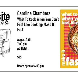 Offsite Book Talk with Caroline Chambers