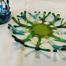 FUSED GLASS: UNDER THE SEA—Create Either a Bowl or Candle Holder with Themes of Coral and Seaweed