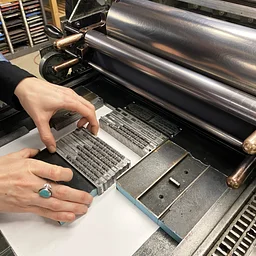 Letterpress 2: Setting Type (October)