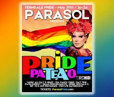 PARASOL - PRIDE PA-TEA-O PARTY