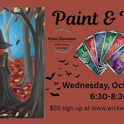 Paint & Tarot w/Wicked Illustrations