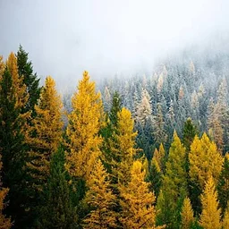 Wood Creek Larch scenic area – Yaak