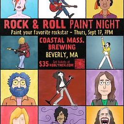 Rock n Roll Paint Night with Rob Lynch