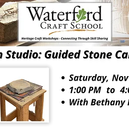 Open Studio: Guided Stone Carving
