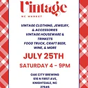 Vintage NC Pop-Up Market