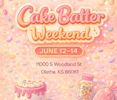 Cake Batter Weekend 🎂