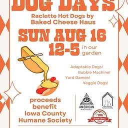 Dog Days - Fundraiser for Iowa County Humane Society