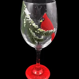 Winterscape Painted Wine Glasses Workshop (12/16/26 - Amherst)