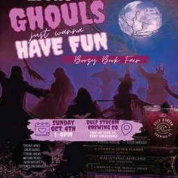 Ghouls Just Wanna Have Fun Boozy Book Fair