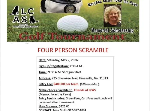 Willie’s FORE the Paws Memorial Golf Tournament