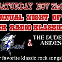4th Annual Night of Real Rock Radio Klassics w Dude Abides and Blue Marlin