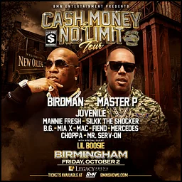 Cash Money & No Limit Tour