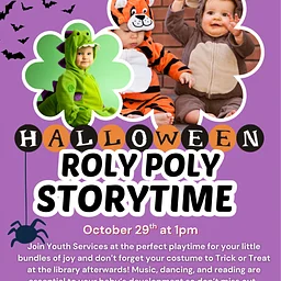 Roly Poly Storytime & Trick or Treat