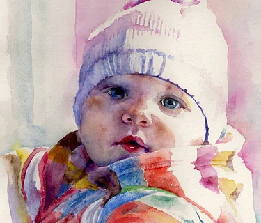Jan Guarino presents Fearless Portraits in Watercolors