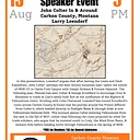 Speaker Series: Larry Loendorf - John Colter In & Around Carbon County, Montana
