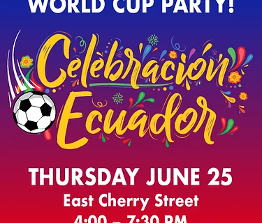 Celebración Ecuador: Ecuador vs. Germany Watch Party